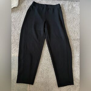 NWOT SPANX AirEssentials® Barrel Leg Tall Pant Large Black